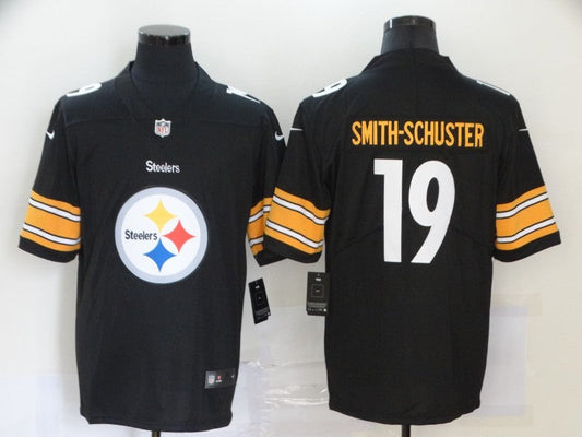 Men's Pittsburgh Steelers #19 JuJu Smith-Schuster Black Alternate Game Jersey1