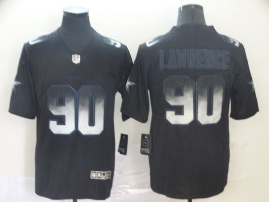 Men's Dallas Cowboys DeMarcus Lawrence #90 Black Alternate Game Jersey1
