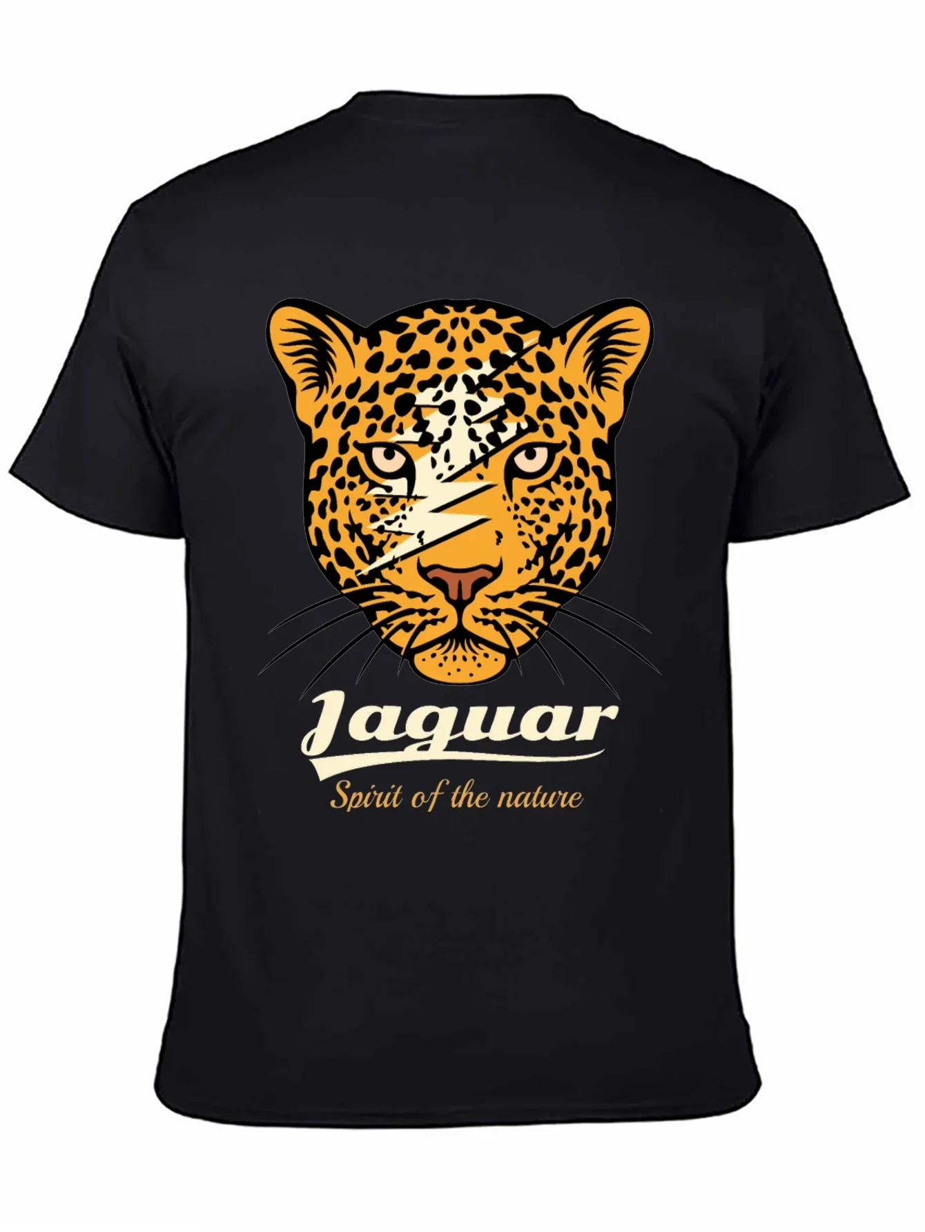 Jaguar Spirit Graphic Tee - Black