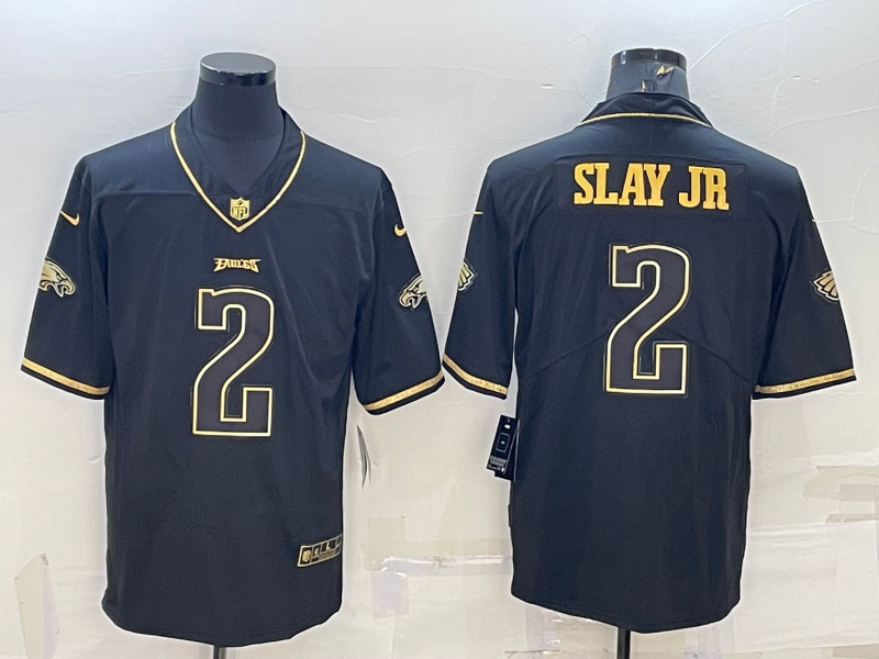 Men's Philadelphia Eagles Darius Slay Jr. #2 Black Player jersey