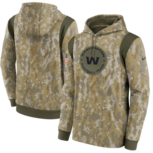 Men's Washington Commanders NFL 2021 Salute to Service Hoodie1 Camouflage