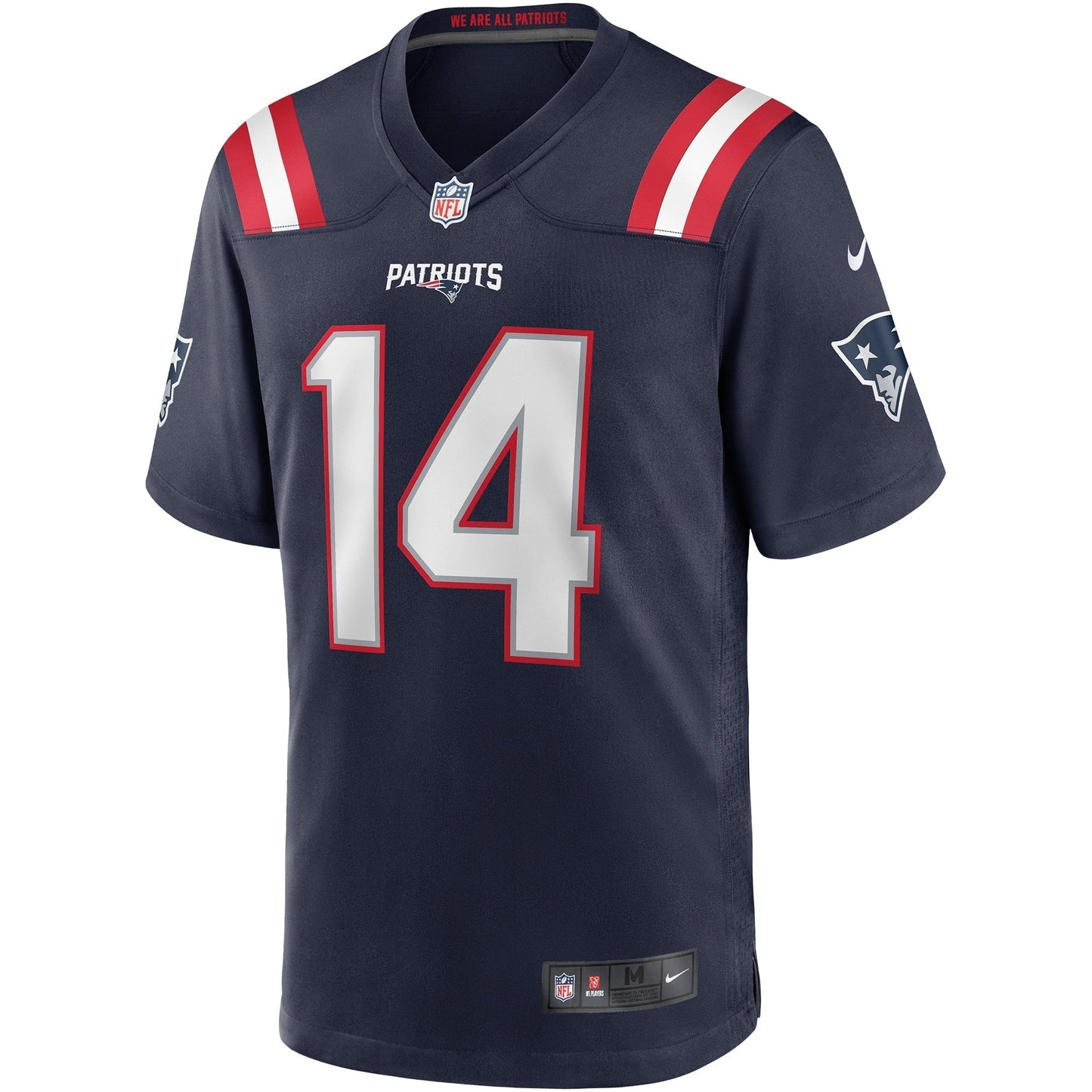 Steve Grogan New England Patriots Nike Game Retired   Jersey - Navy
