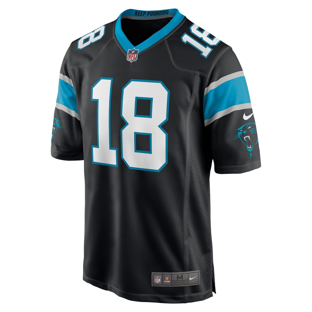 Damiere Byrd Carolina Panthers Nike Game   Jersey - Black
