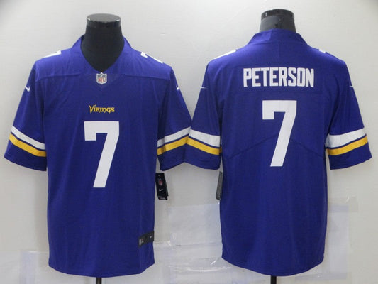 Men's Minnesota Vikings Patrick Peterson #7 Purple Game Jersey1