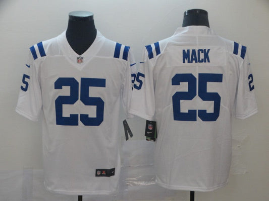 Men's Indianapolis Colts Marlon Mack White Player Jersey1