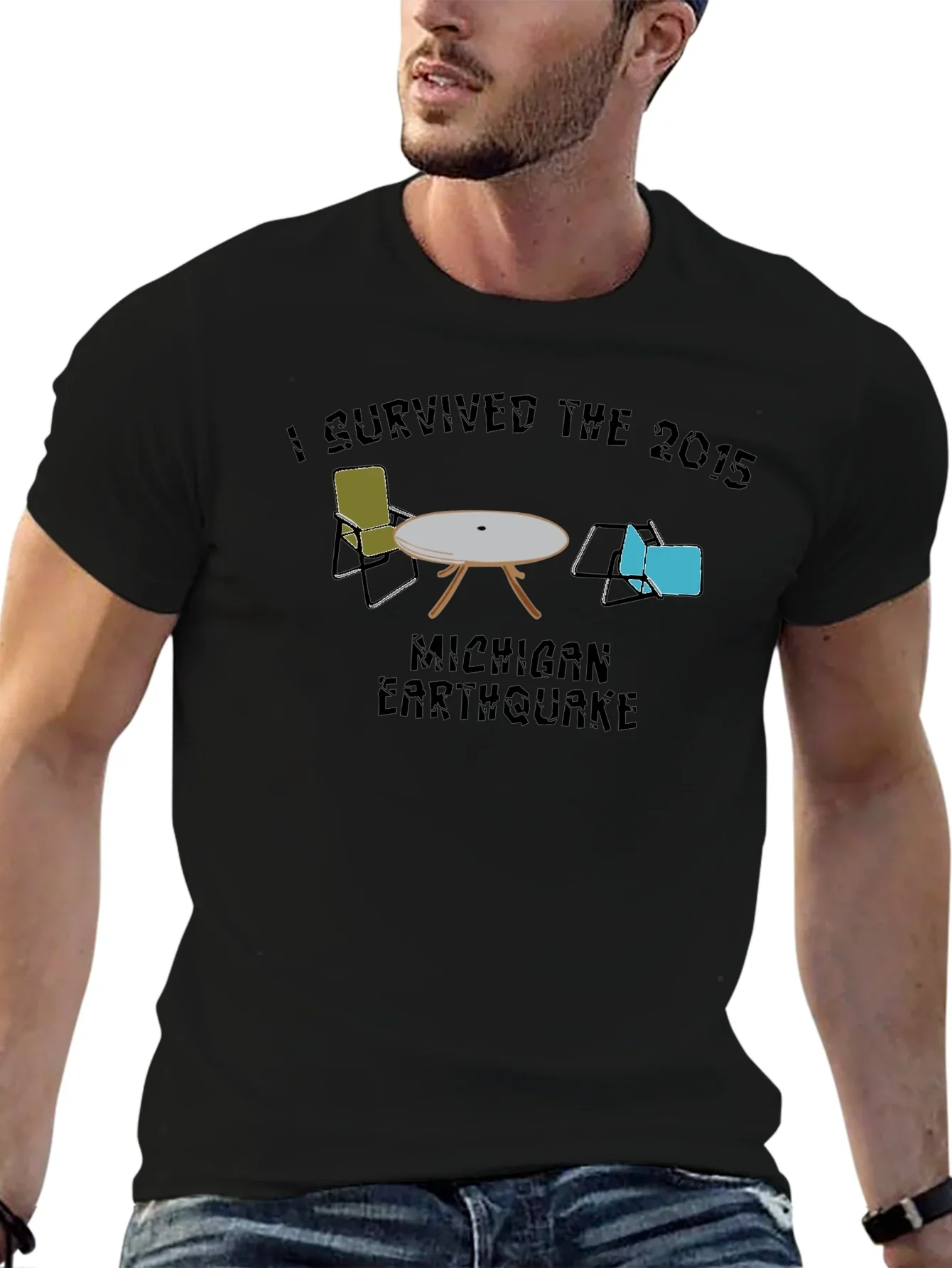 I Survived Michigan Earthquake T-Shirt