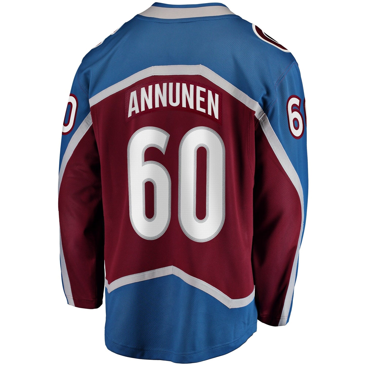 Justus Annunen Colorado Avalanche   Home Premier Breakaway  Jersey - Burgundy