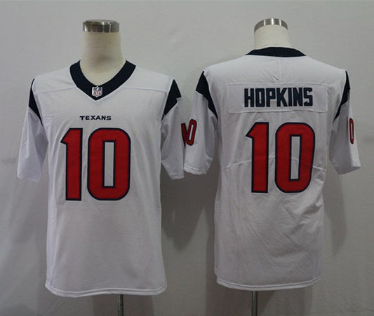 Men's Houston Texans DeAndre Hopkins #10 White Game Jersey1