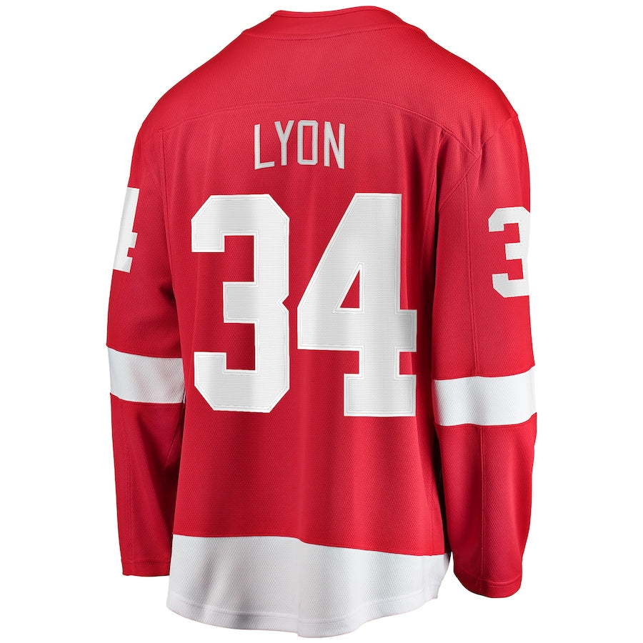 Alex Lyon Detroit Red Wings   Home Breakaway Jersey - Red