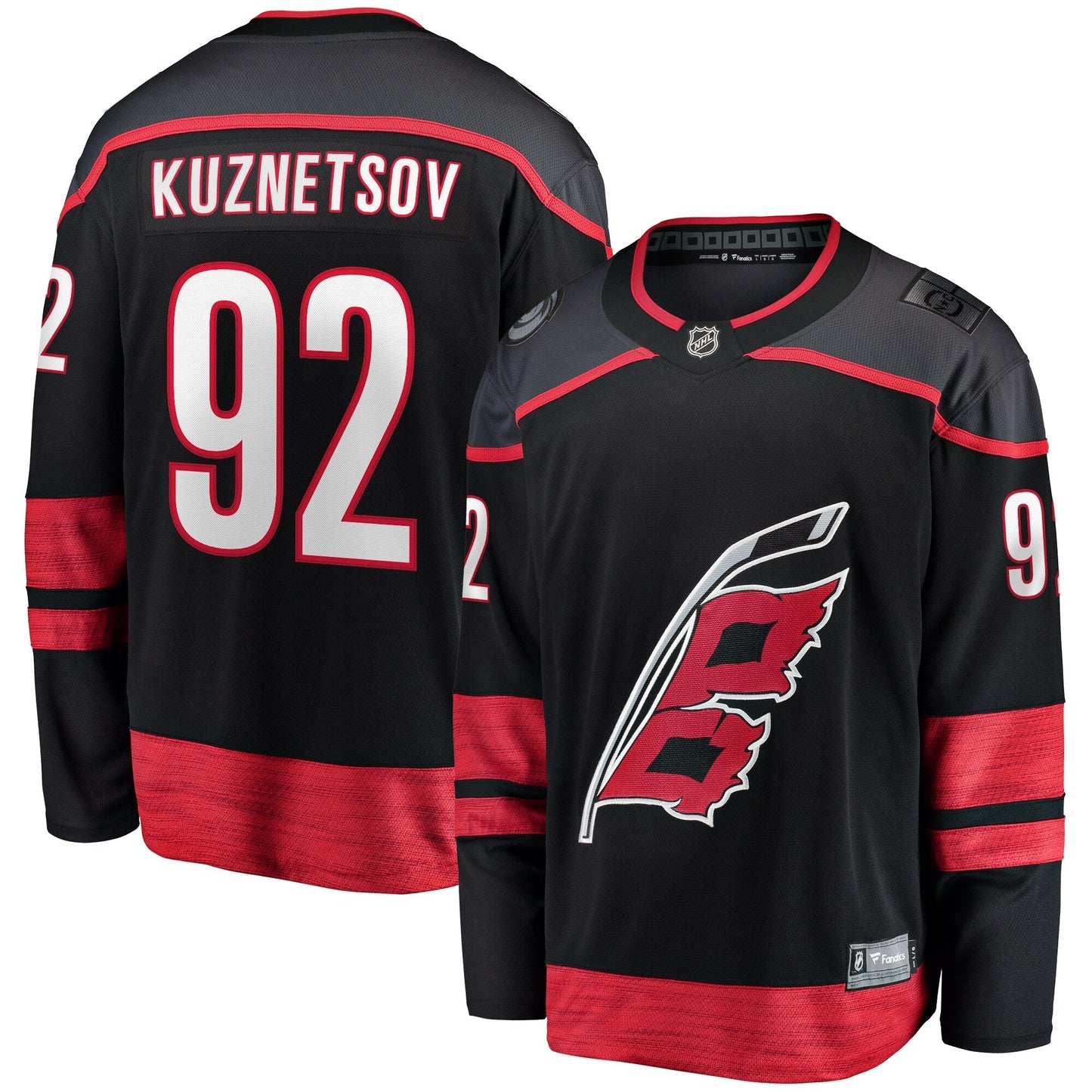 Evgeny Kuznetsov Carolina Hurricanes   Home Breakaway Jersey - Black
