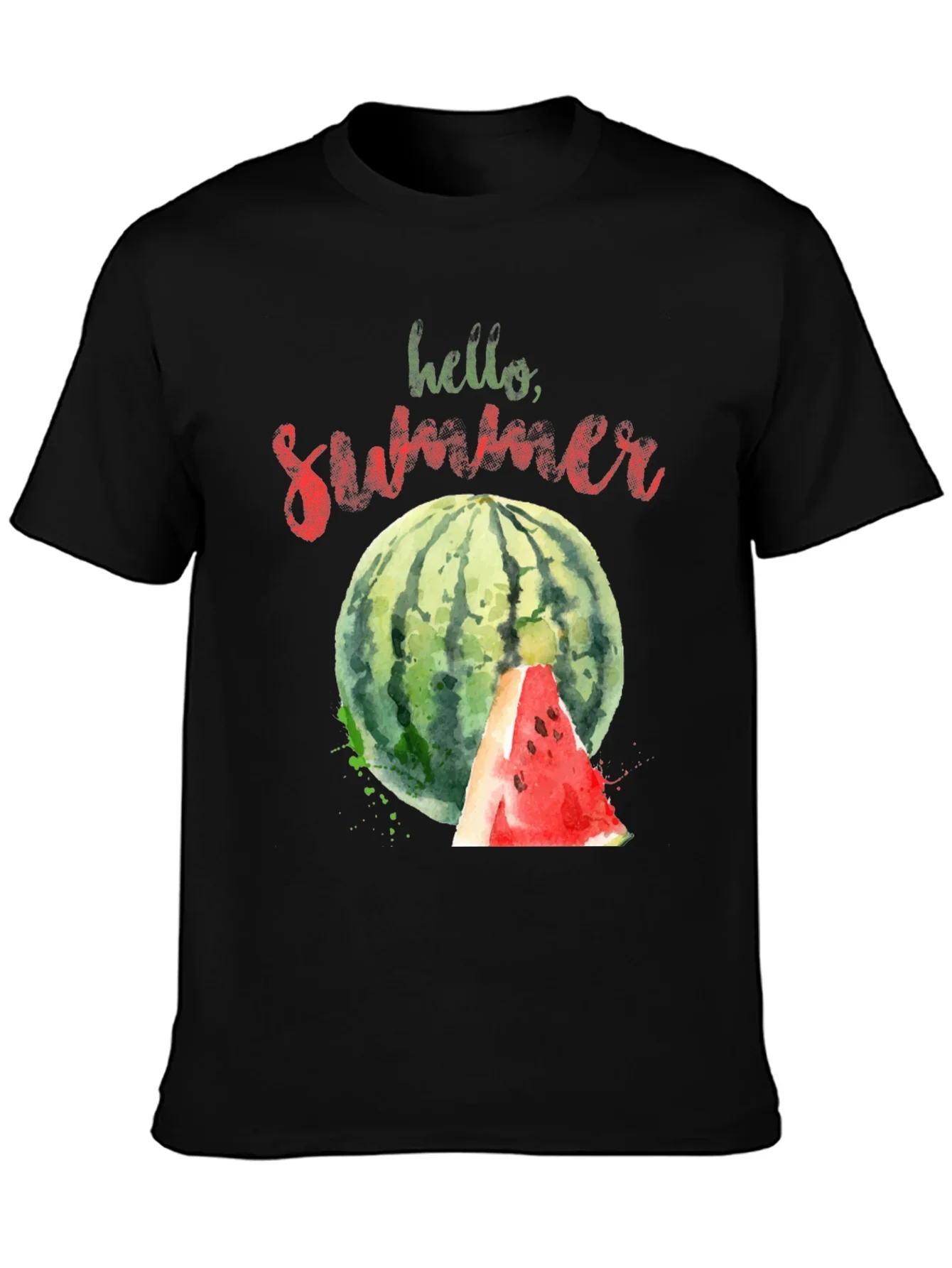 Hello Summer Watermelon Graphic Tee