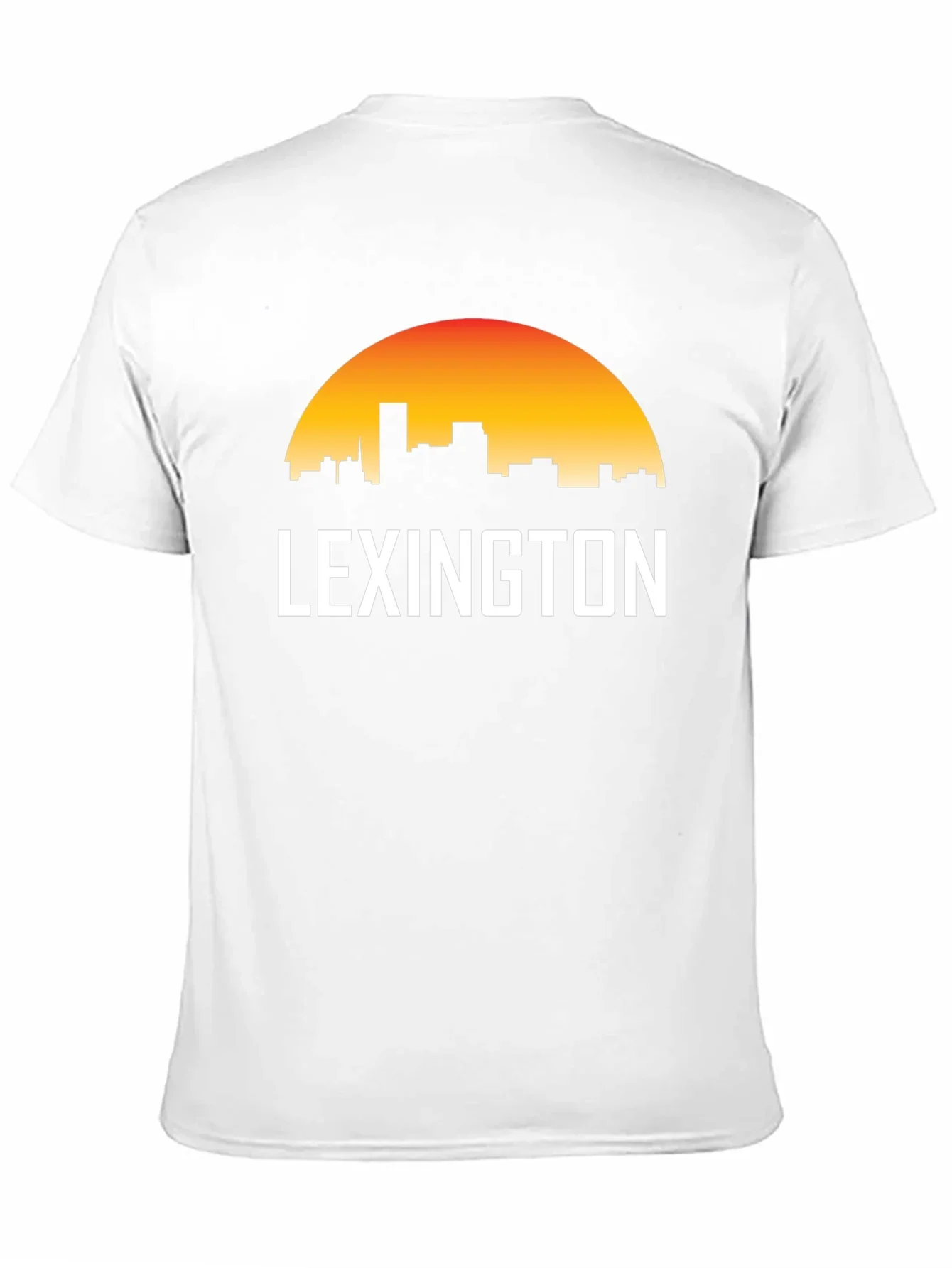 Lexington Skyline Graphic T-Shirt - Retro Sunset Tee