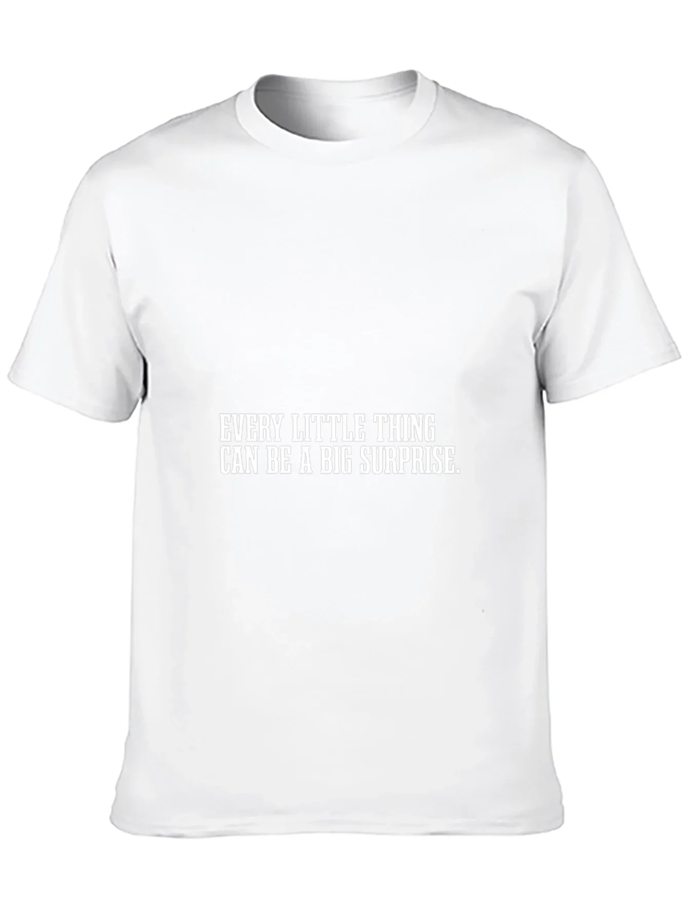 Surprise Graphic Tee - Mens Black T-Shirt