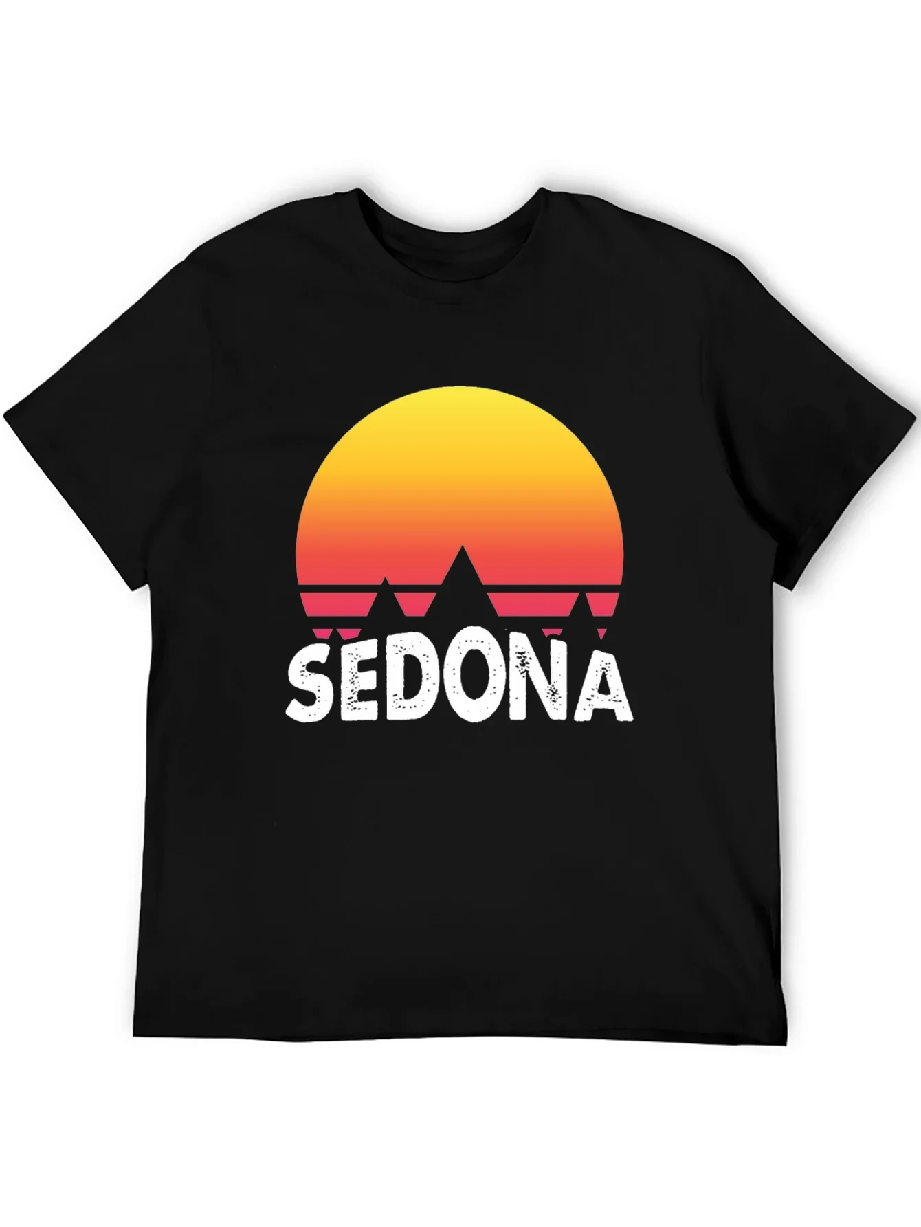 Sedona Sunset Graphic Tee - Retro Style