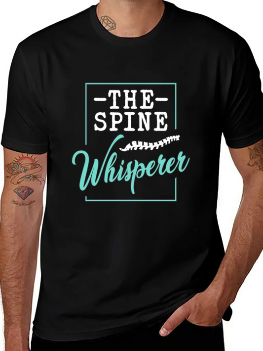 Chiropractor Humor Graphic T-Shirt - Spine Whisperer