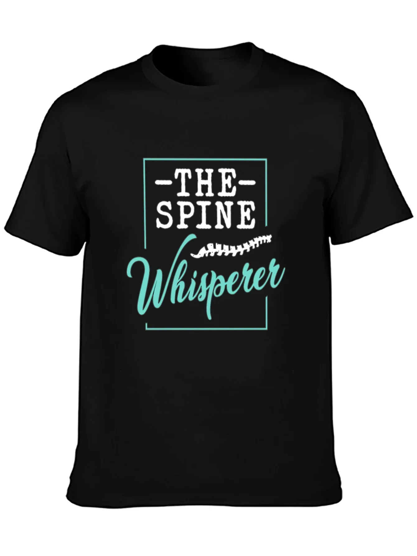 Chiropractor Humor Graphic T-Shirt - Spine Whisperer