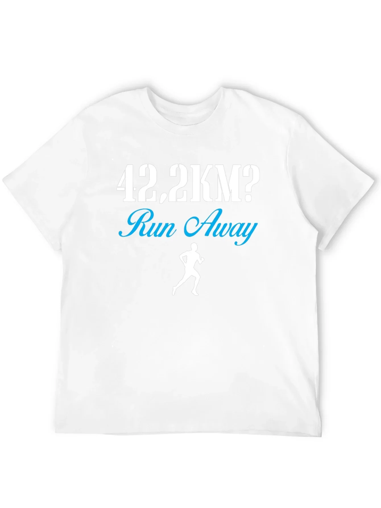 42.2KM Run Away Funny Marathon Runner T-Shirt