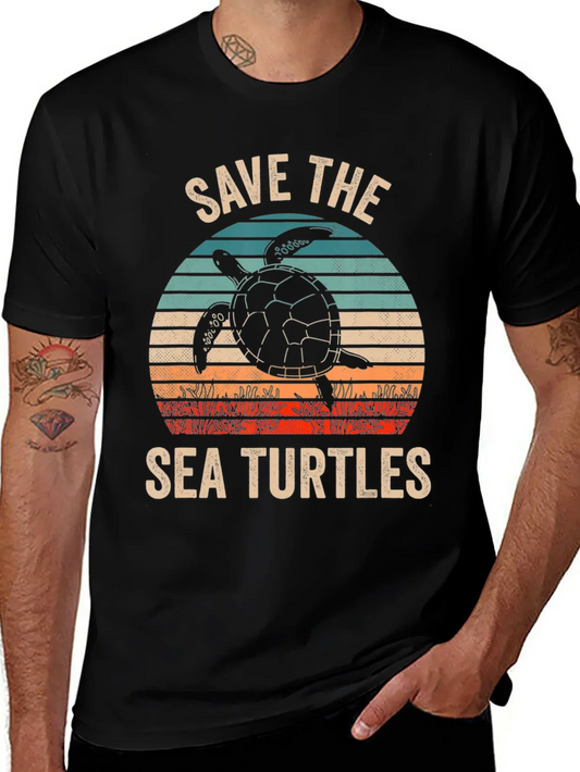 Save The Sea Turtles Graphic T-Shirt