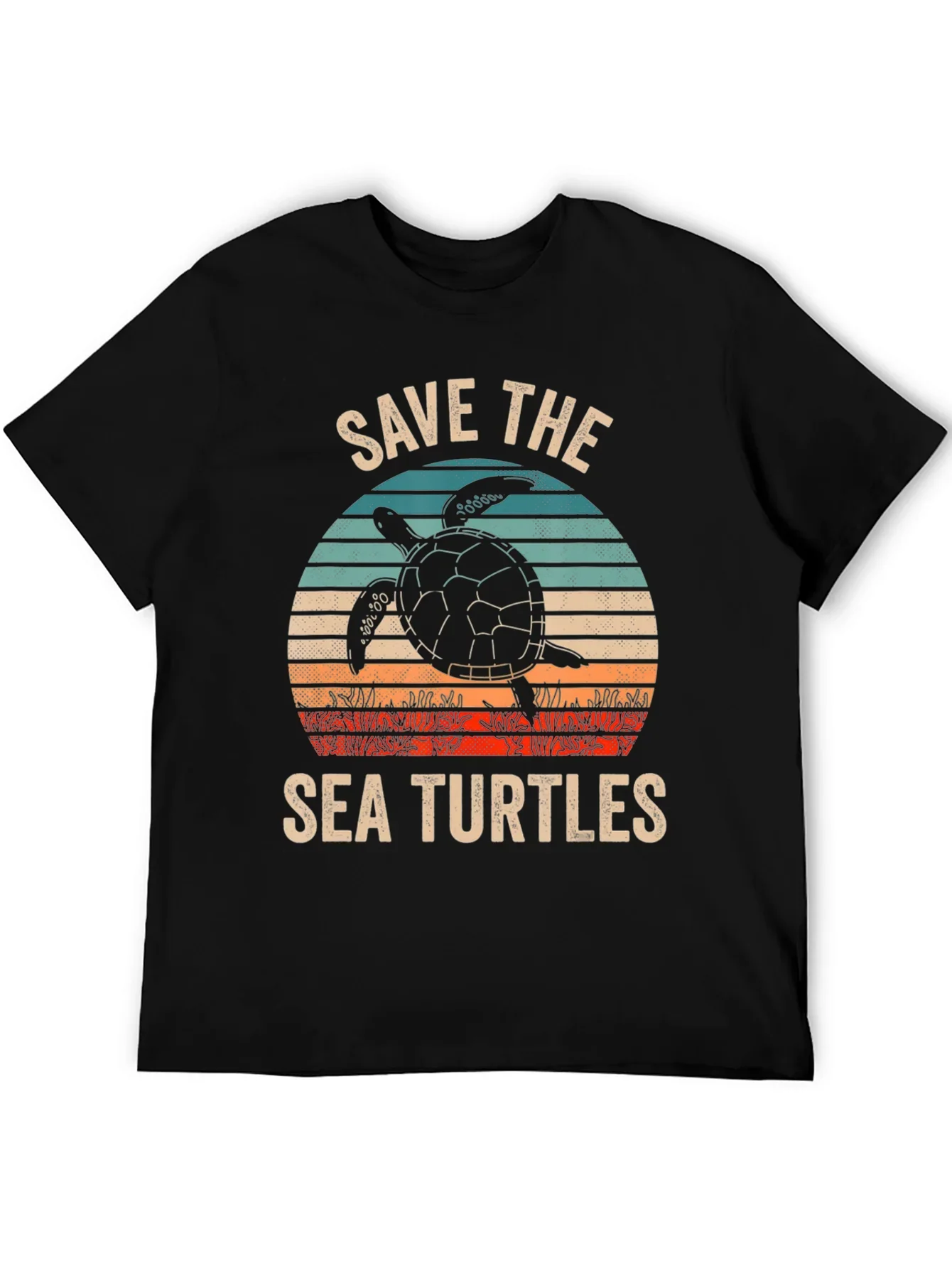 Save The Sea Turtles Graphic T-Shirt