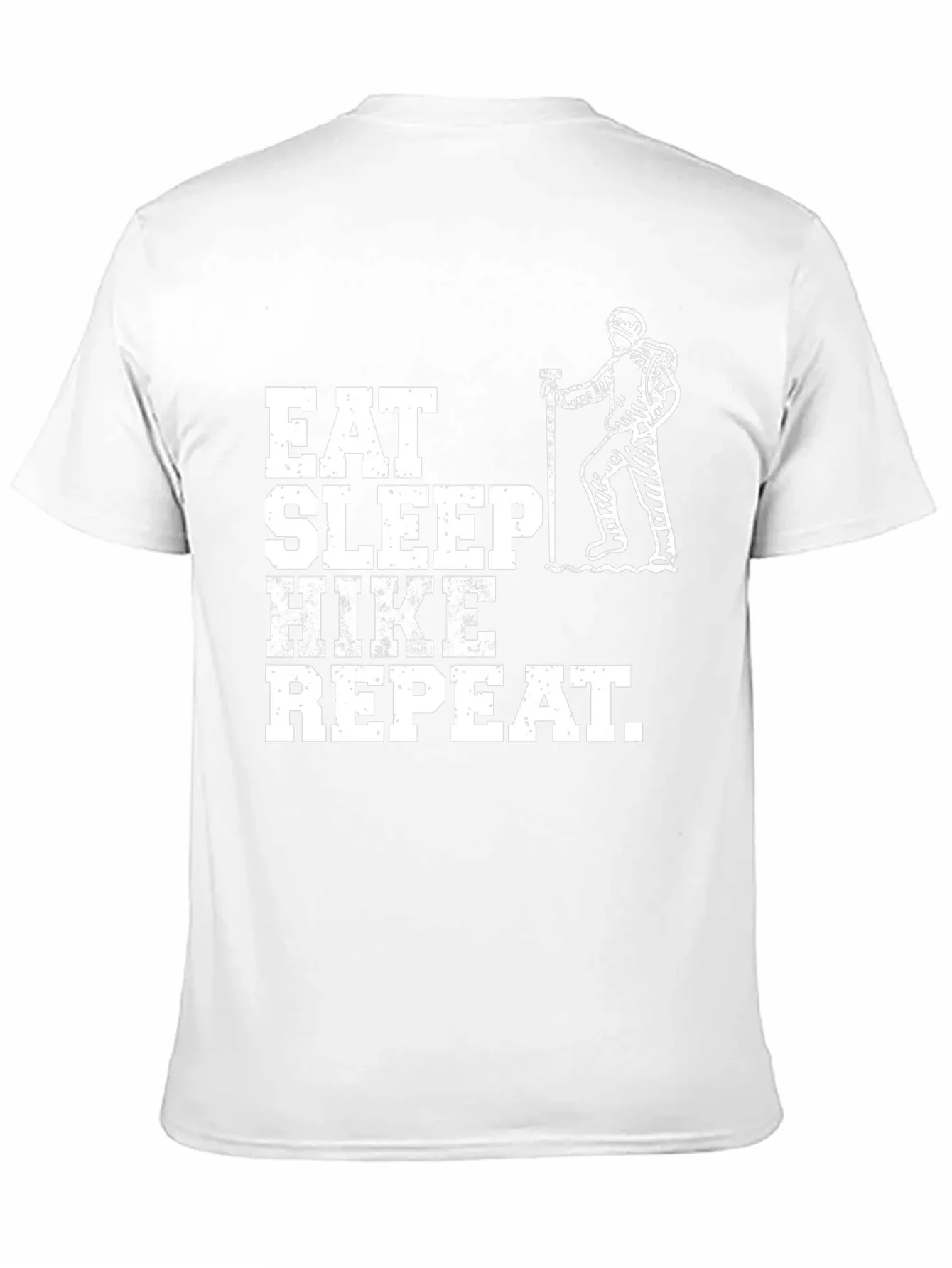 Eat Sleep Hike Repeat Black T-Shirt