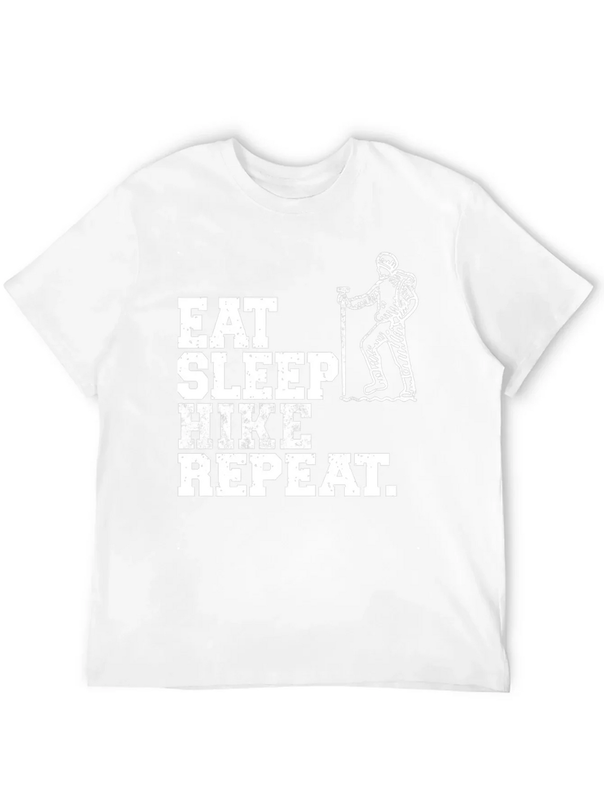 Eat Sleep Hike Repeat Black T-Shirt