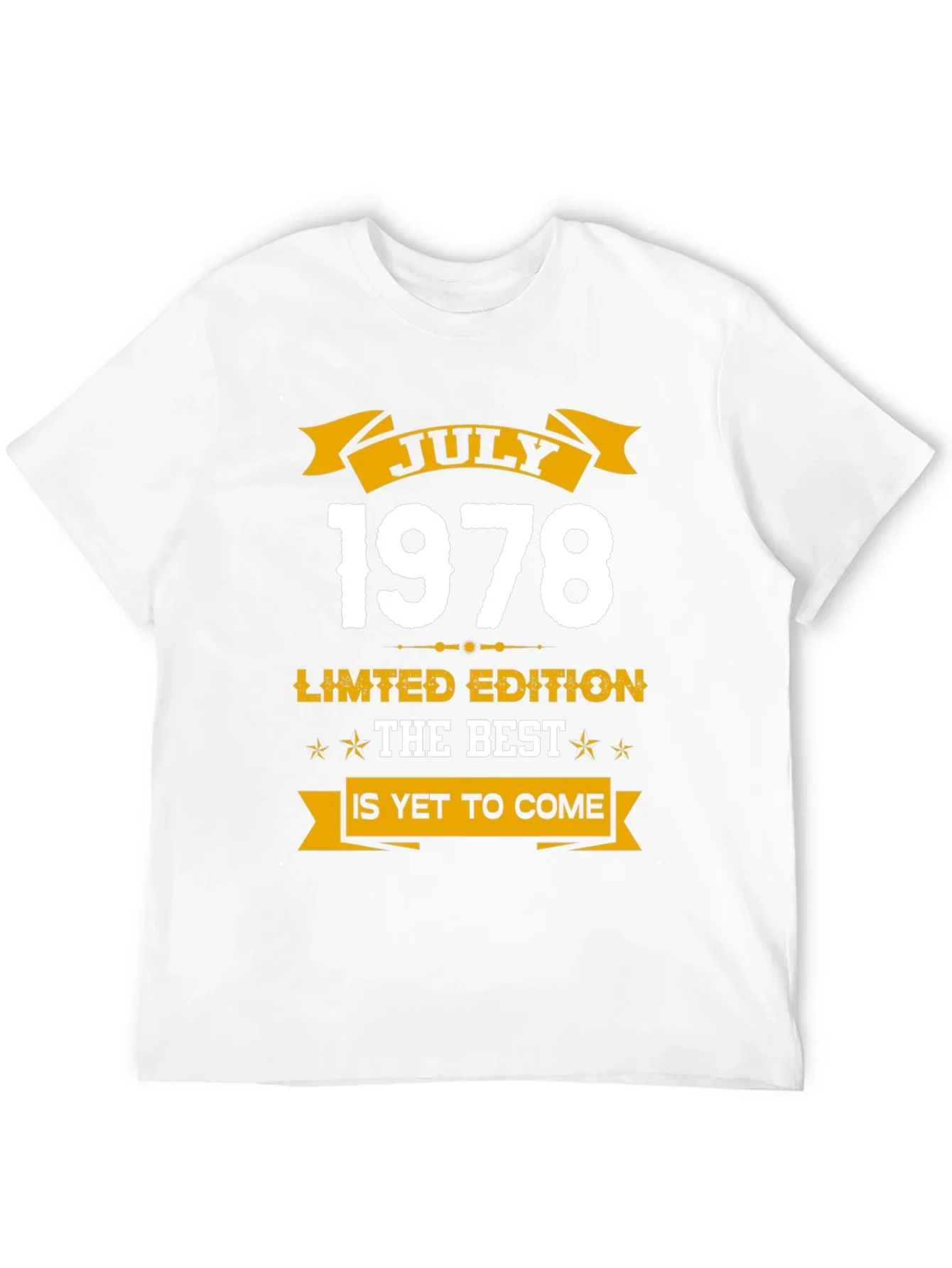 July 1978 Limited Edition Birthday T-Shirt
