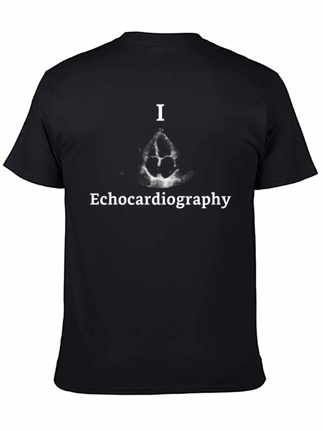 I Heart Echo T-Shirt - Medical Sonography Gift