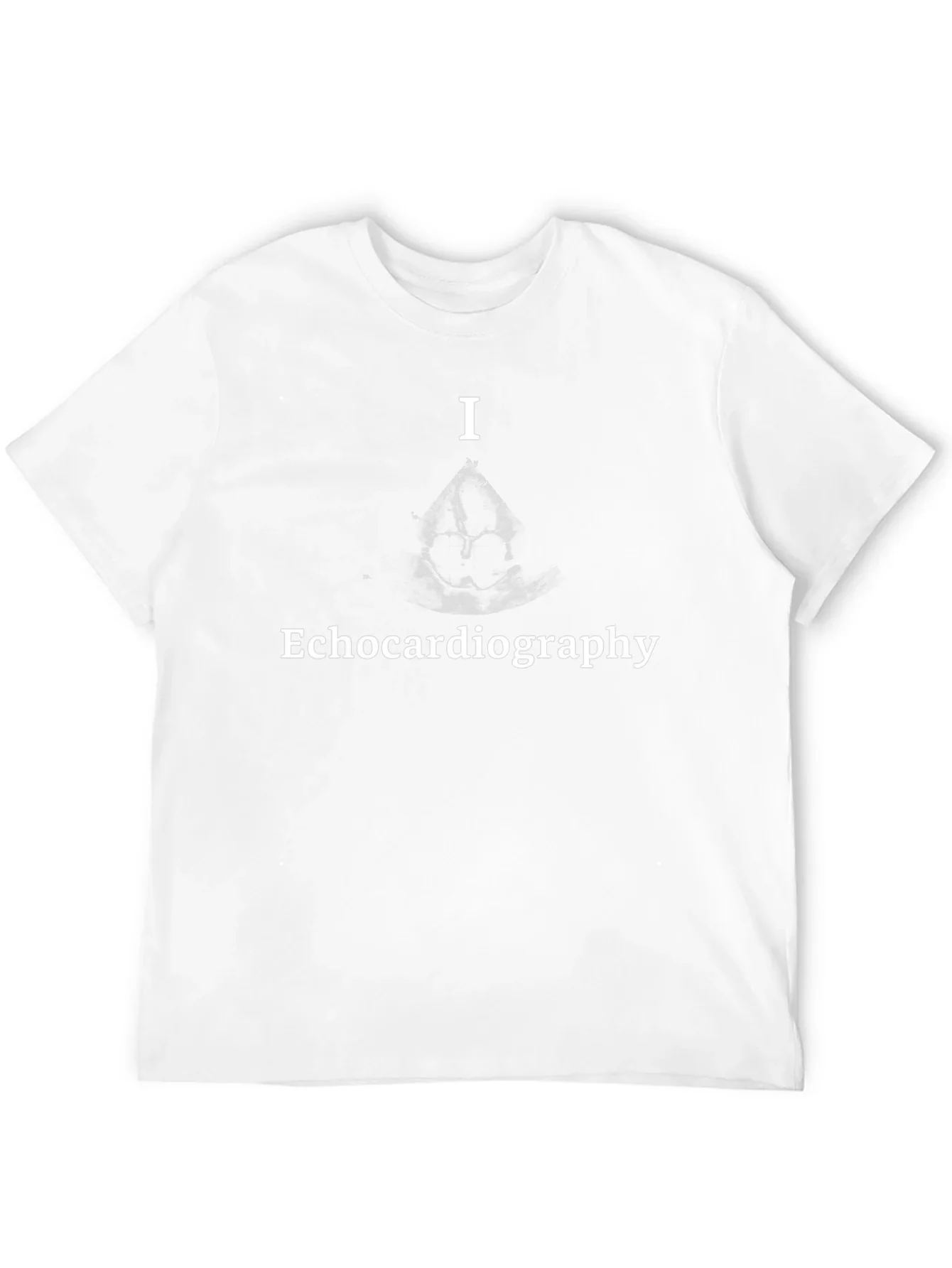 I Heart Echo T-Shirt - Medical Sonography Gift