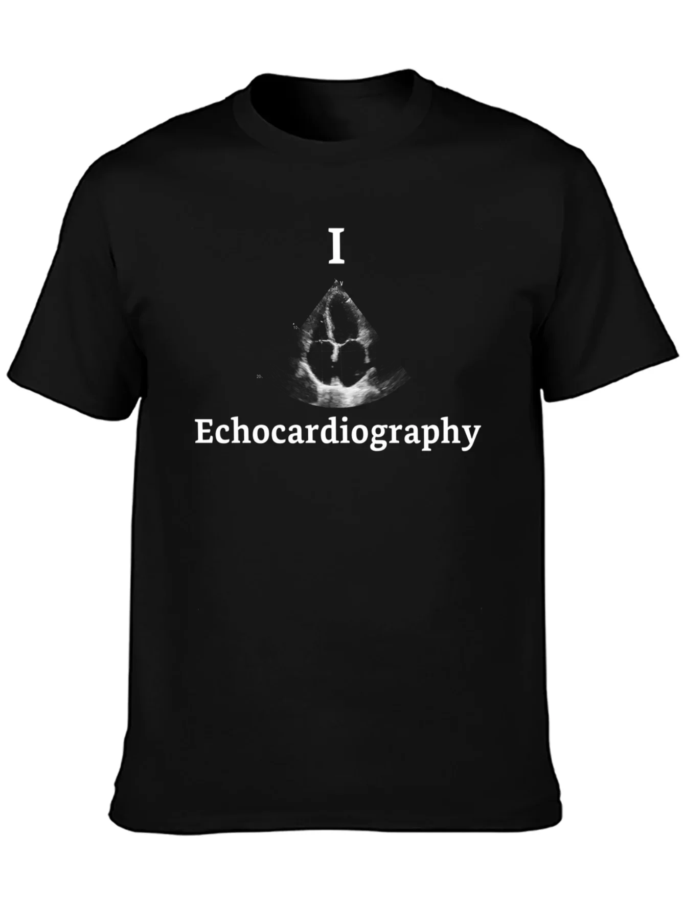 I Heart Echo T-Shirt - Medical Sonography Gift
